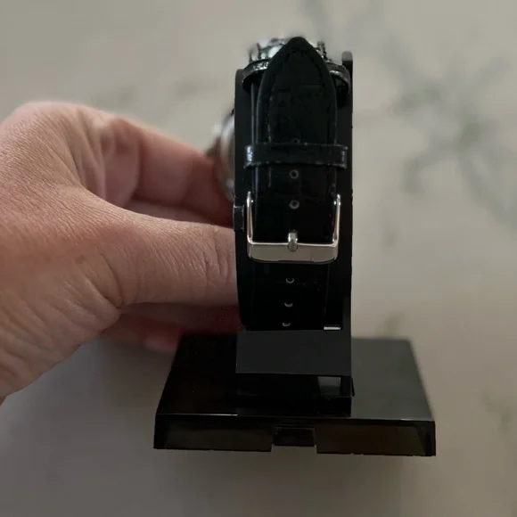 Vintage Japanese Movement watch stainless steel back  Roman # face new b… - Picture 5 of 5